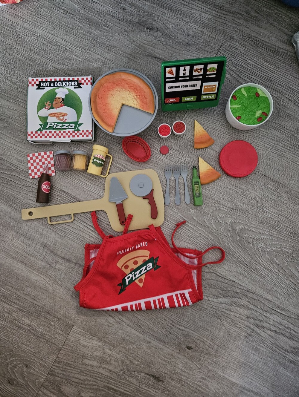 My Life As "Pizzeria Set" 18" Doll Playset Replacement Lot
